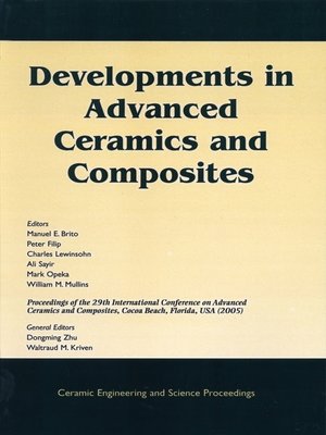 cover image of Developments in Advanced Ceramics and Composites